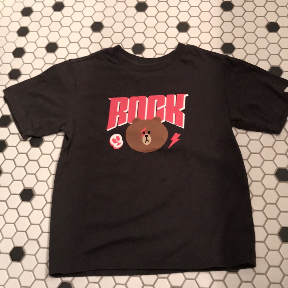 “ROCK” kids graphic tee